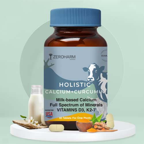 Zeroharm Calcium and Curcumin Tablets - 60 tabs