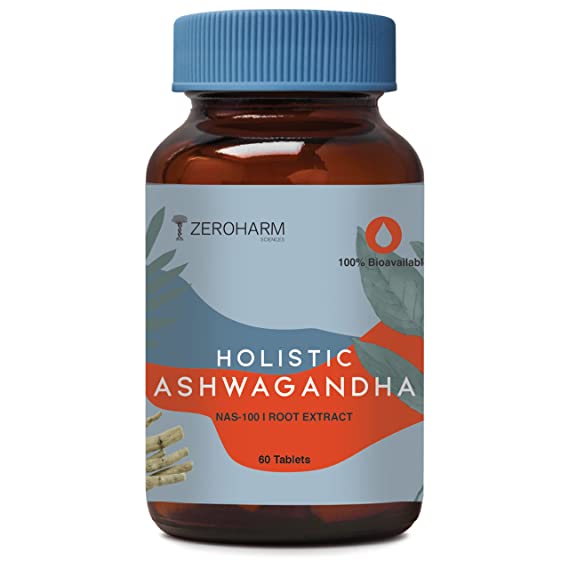 Zeroharm Holistic Ashwagandha - 60 tabs