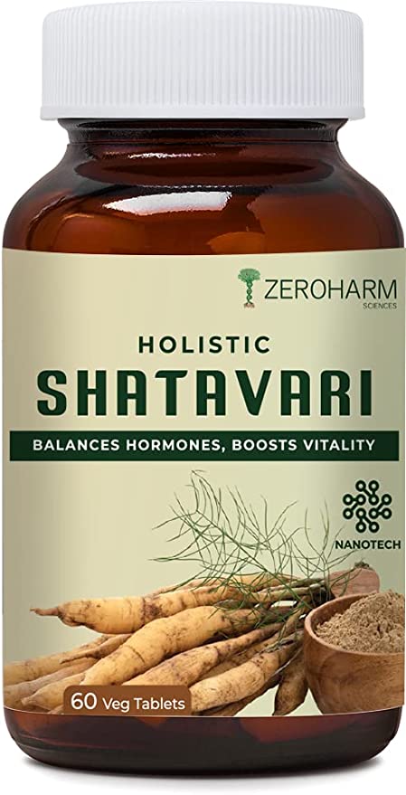 Zeroharm Holistic Shatavari tablets - 60 tabs