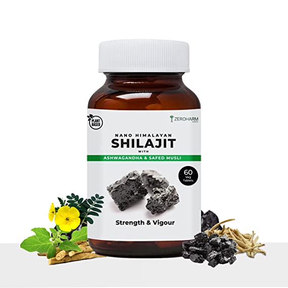 Zeroharm Nano Himalayan Shilajit - 60 tabs