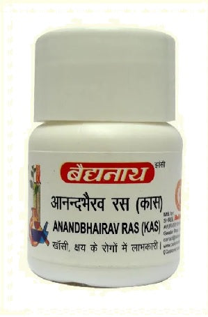 Baidyanath Anandbhairav Ras (Kas) - 40 Tabs