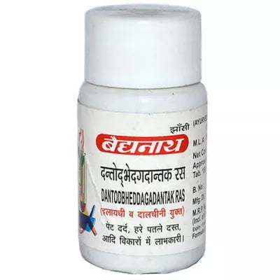 Baidyanath Dantodbhedgadantak Ras - 80 Tabs