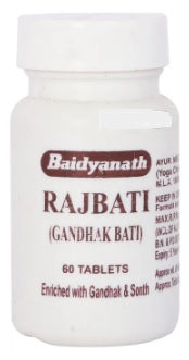 Baidyanath Rajbati (Gandhak Bati) - 60 Tabs