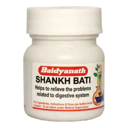 Baidyanath Shankh Bati - 40 Tabs