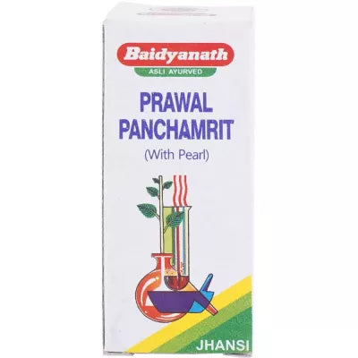 Baidyanath Prawal Panchamrit Ras with Pearl - 10 Tabs