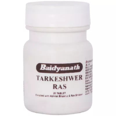 Baidyanath Tarkeshwer Ras - 20 Tabs