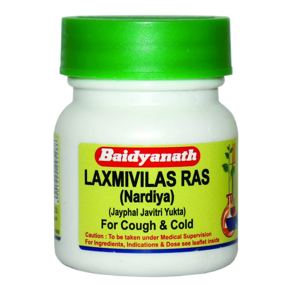 Baidyanath Laxmivilas Ras Nardiya - 40 Tabs