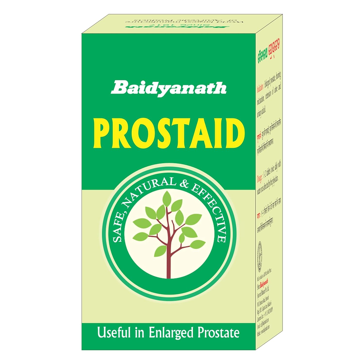 Baidyanath Prostaid Tablet - 50 Tabs