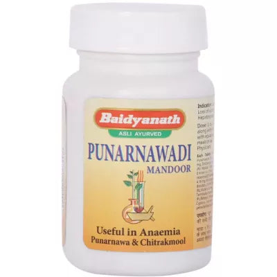 Baidyanath Punarnawadi Mandoor - 40 Tabs