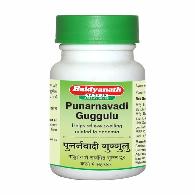 Baidyanath Punarnavadi Guggulu - 80 Tabs