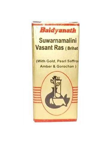 Baidyanath Suwarnamalini Vasant Ras - 5 Tabs