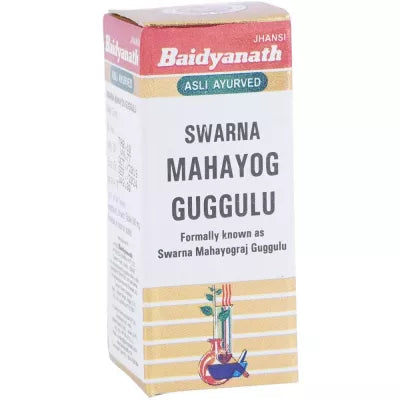 Baidyanath Swarna Mahayog Guggulu - 10 Tabs