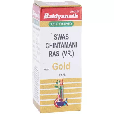 Baidyanath Swas Chintamani Ras - 10 Tabs