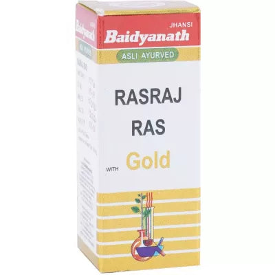 Baidyanath Rasraj Ras with Gold - 5 Tabs