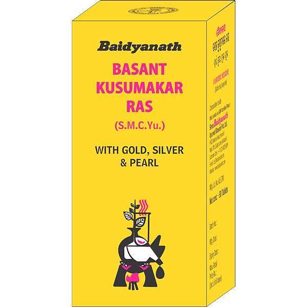 Baidyanath Basant Kusumakar Ras (S.M.C.Yu) - 10 Tabs