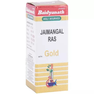 Baidyanath Jaimangal Ras with Gold - 5 Tabs