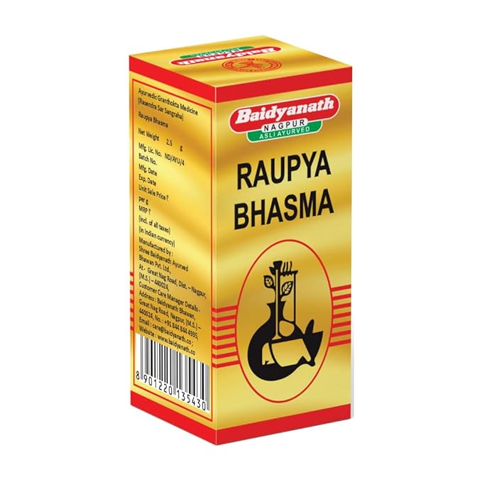 Baidyanath Roupya Bhasma - 2.5 GM