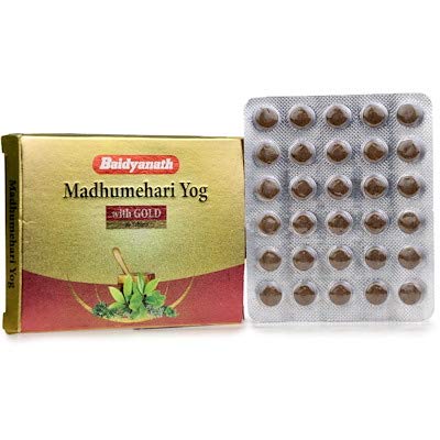 Baidyanath Madhumehari Yog with Gold - 30 Tablets