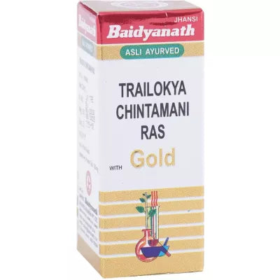 Baidyanath Trilokya Chintamani Ras - 10 Tabs