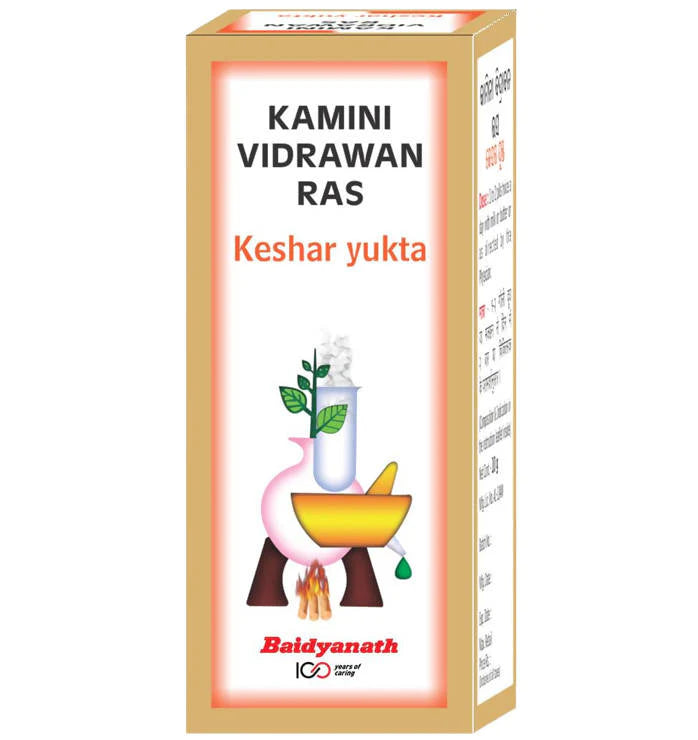 Baidyanath Kamini Vidrawan Ras - 5 GM