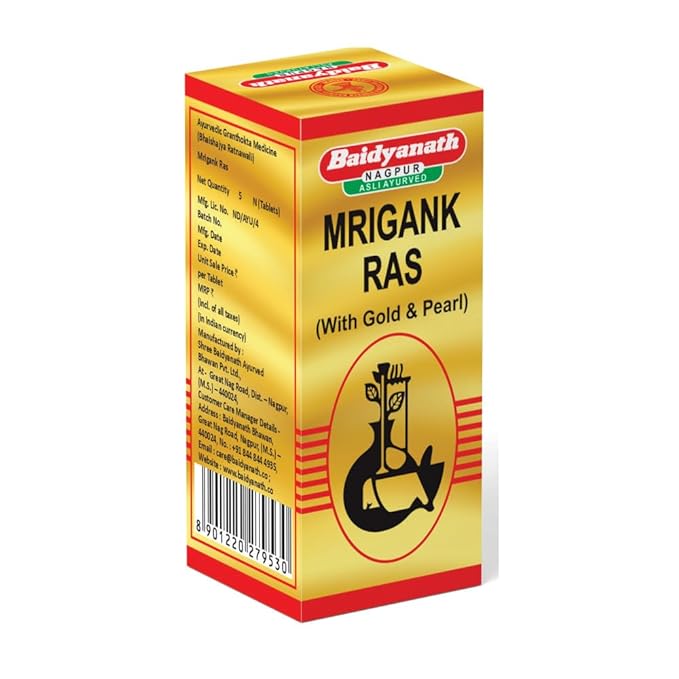 Baidyanath Mrigank Ras - 5 Tabs