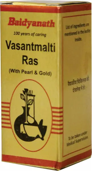 Baidyanath Vasant Malti Ras - 25 Tabs