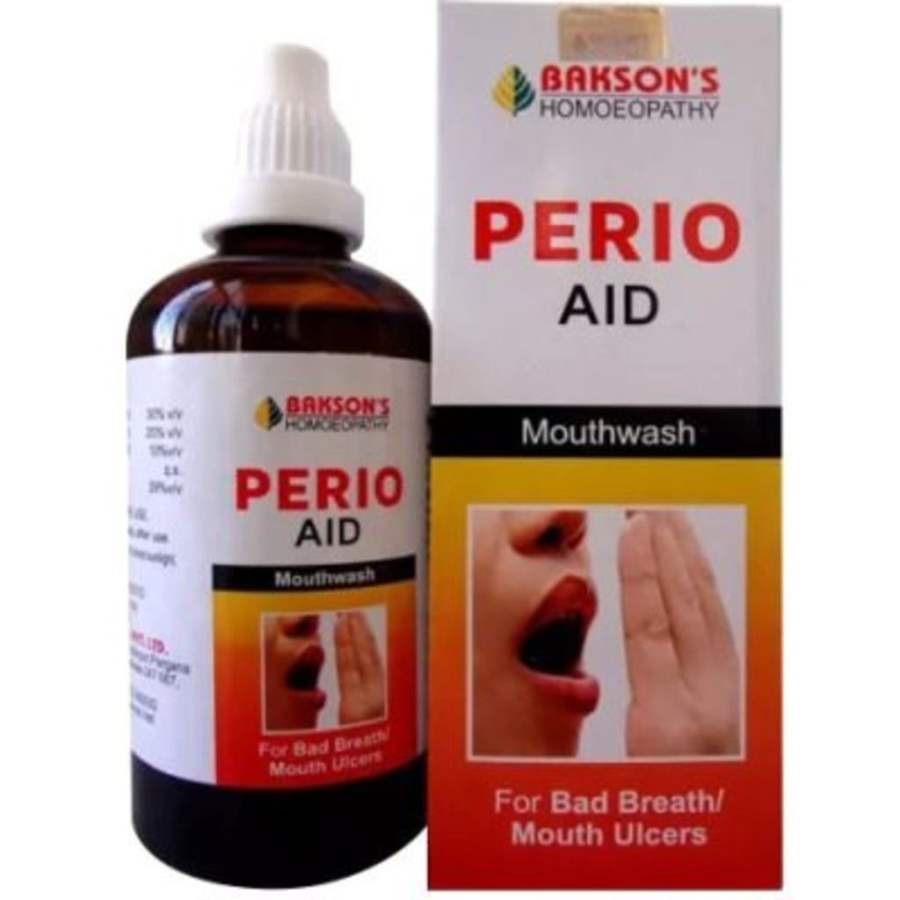 Bakson Perio Aid (Mouth Wash) - 100 ML