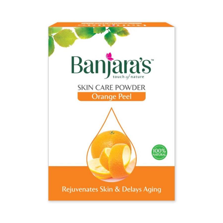 Banjaras Orange Peel Skin Care Powder - 100 GM (5 * 20 GM)