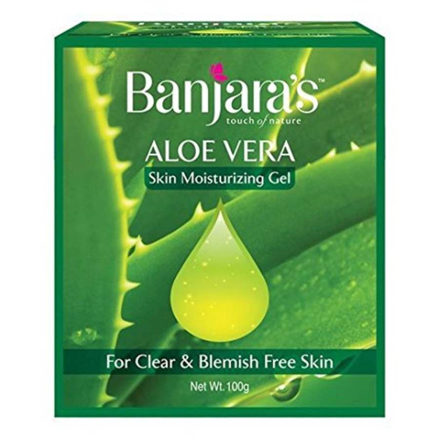 Banjaras Aloe Vera Skin Moisturizing Gel - 100 GM