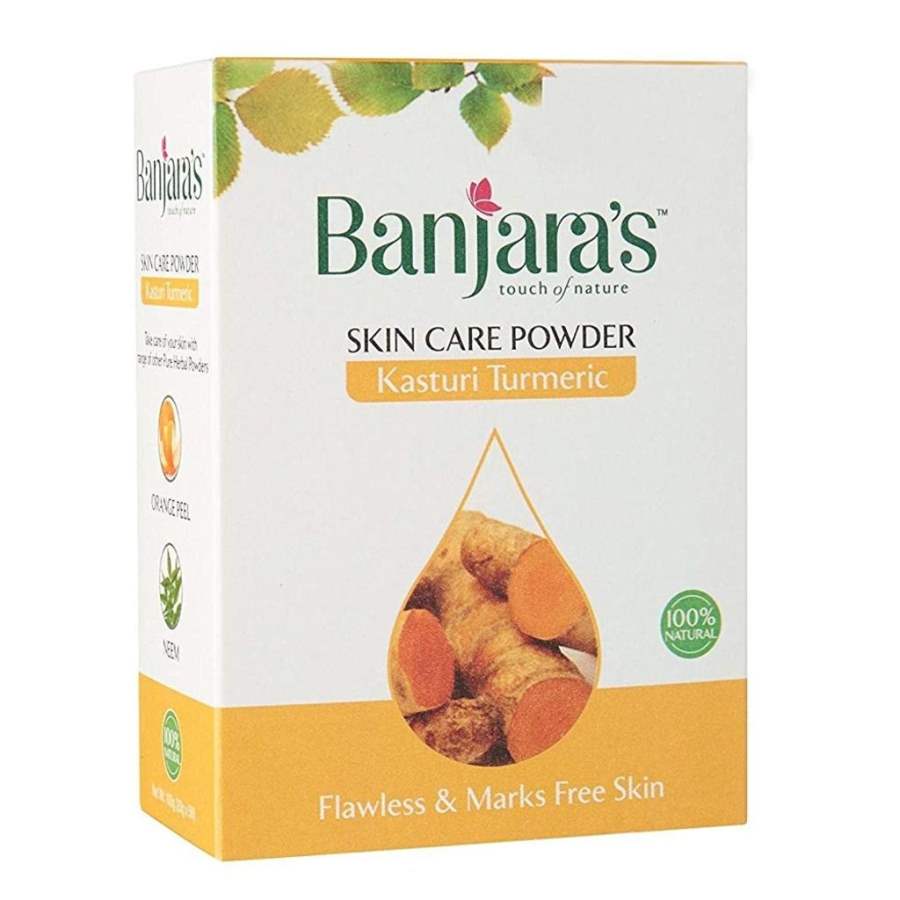 Banjaras Kasturi Turmeric Skin Care Powder - 100 GM