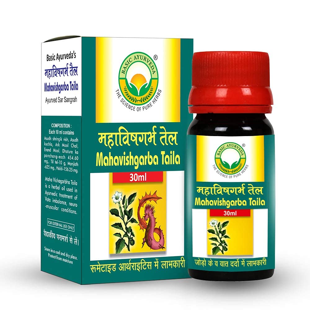 Basic Ayurveda Mahavishgarba Taila - 30 ML