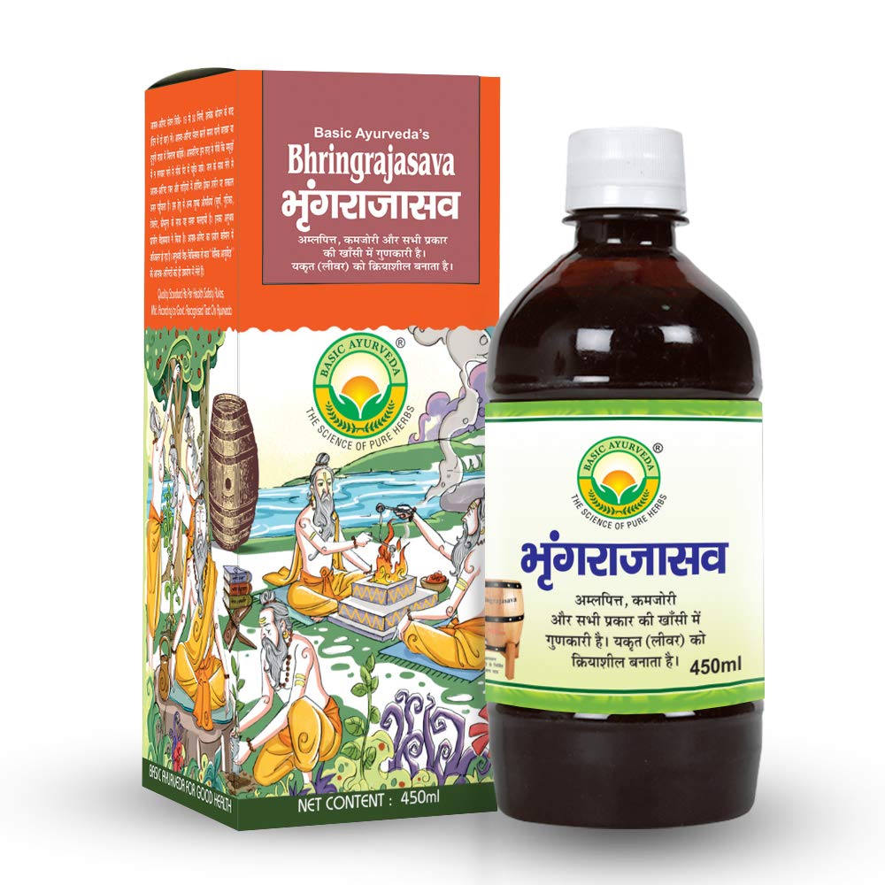 Basic Ayurveda Bhringrajasava - 450 ML