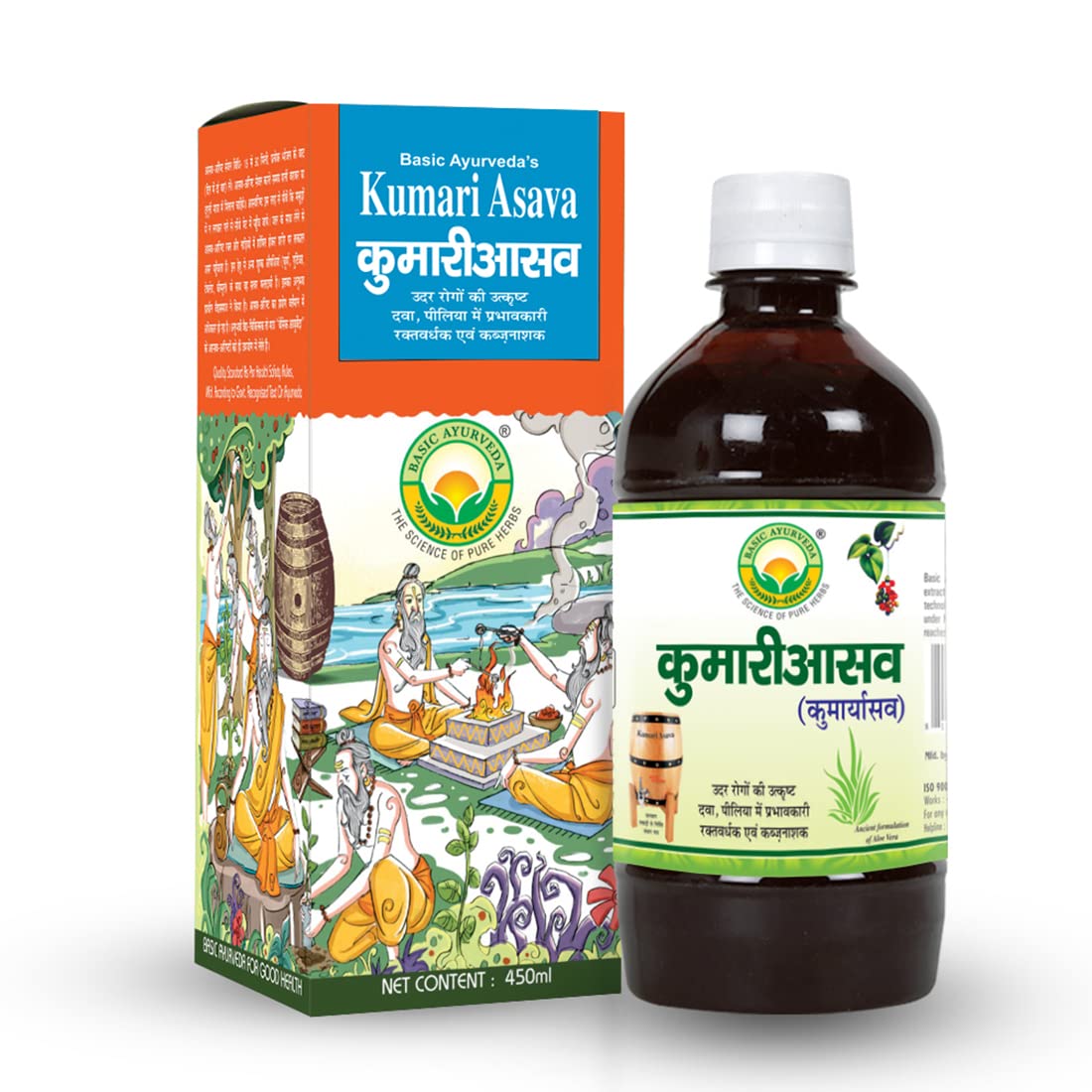 Basic Ayurveda Kumari Asava - 450 ML