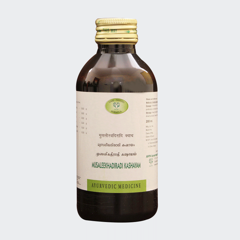 AVN Musaleekhadiradi Kashayam - 200 ML