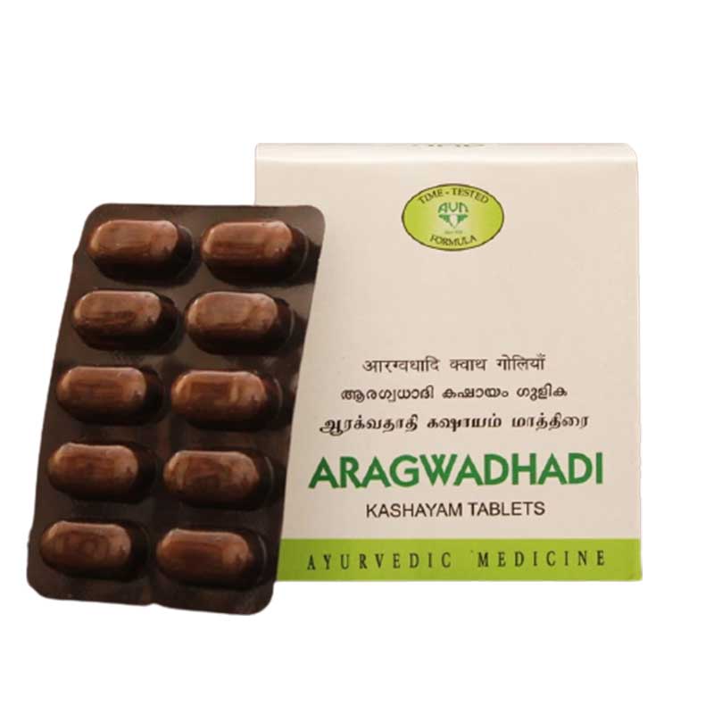 AVN Aragwadhadi Kashayam Tablets - 120 Tabs