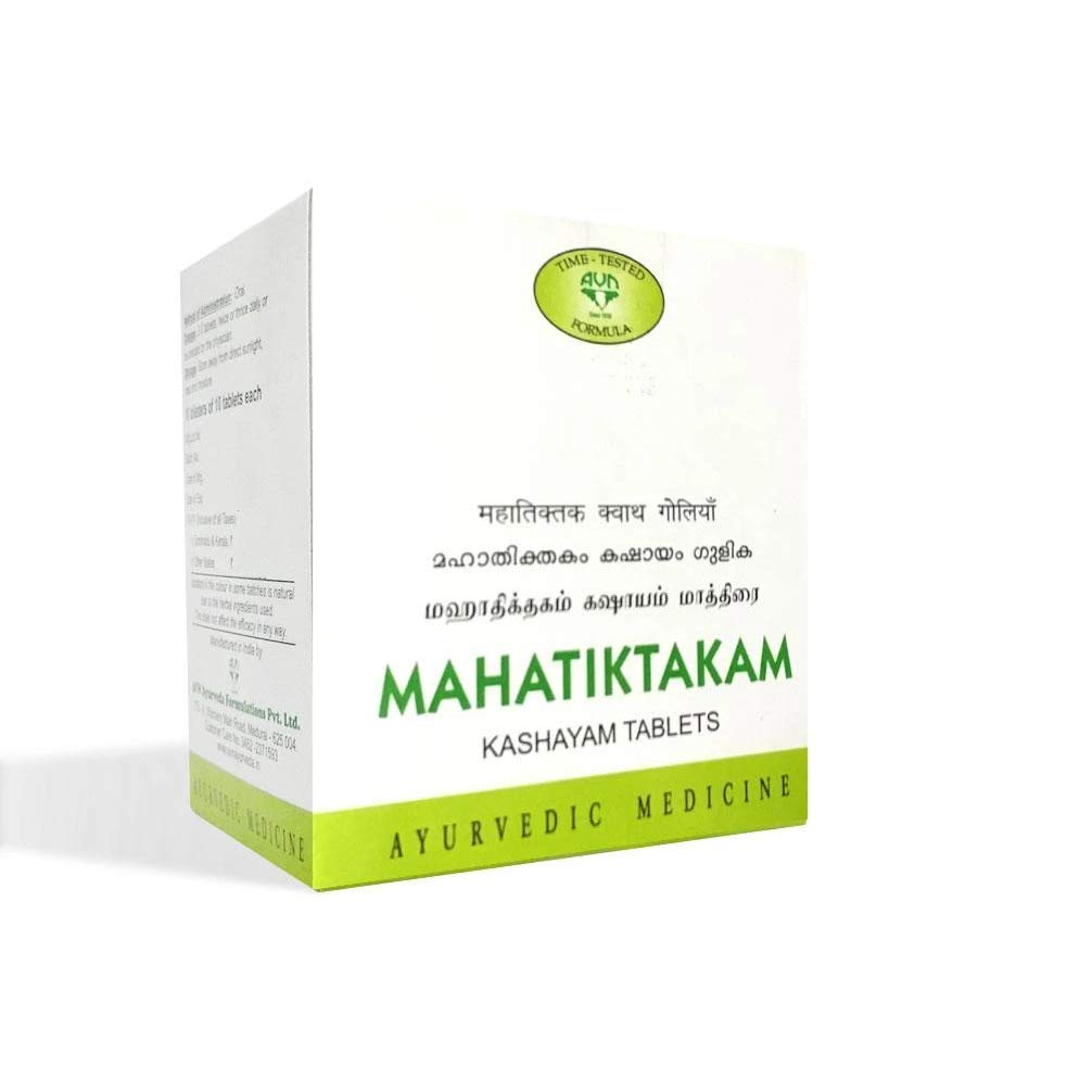 AVN Mahatiktakam Kashayam Tablet - 100 Tablets