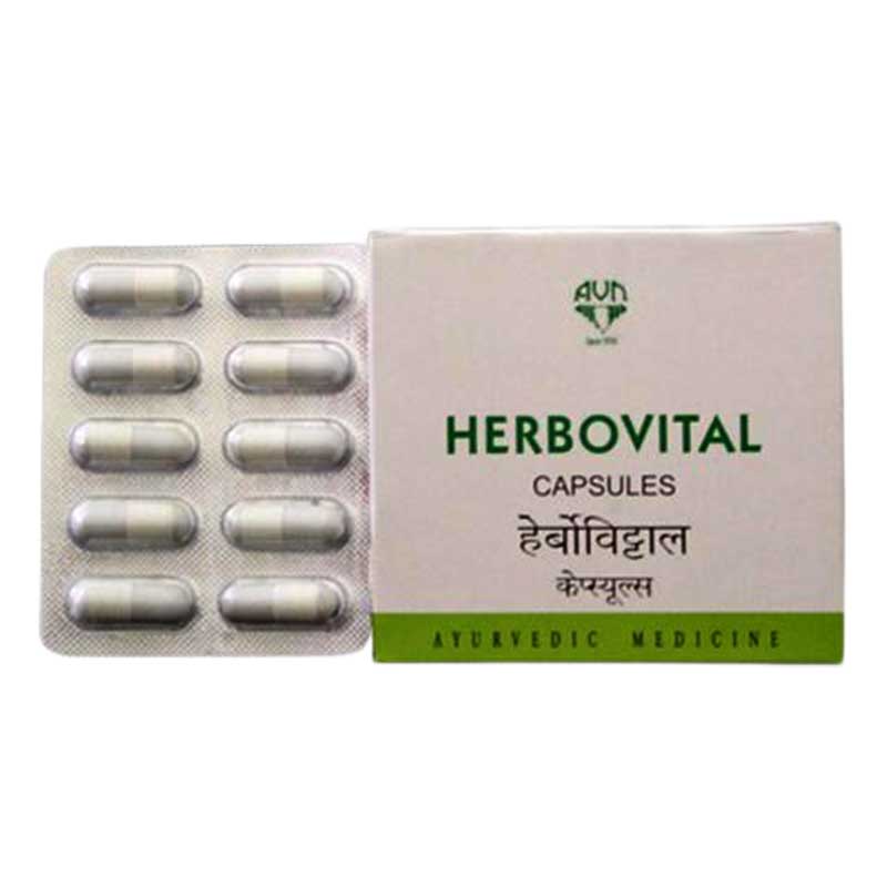 AVN Herbovital Capsules - 100 Tablets