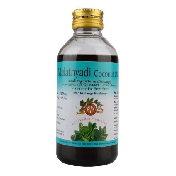 AVP Malathyadi Coconut Oil - 200 ML