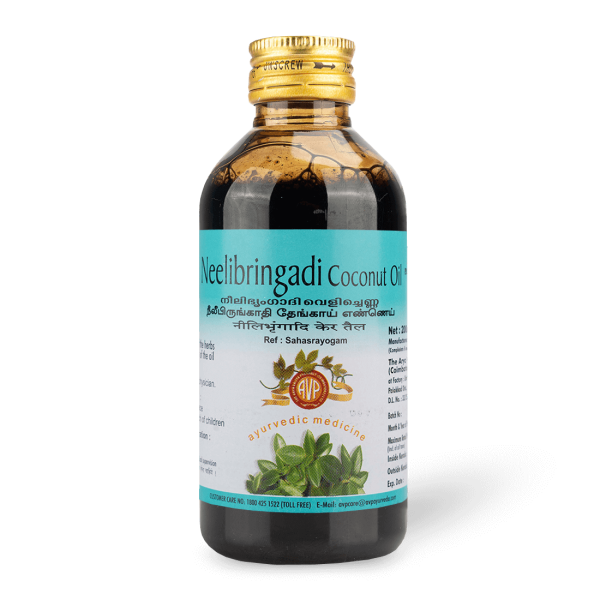 AVP Neelibringhadi Coconut Oil - 200 ML