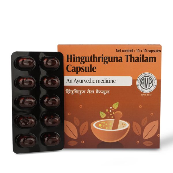 AVP Hinguthriguna Thailam Capsule - 100 Nos