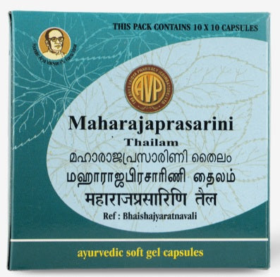 AVP Maharajaprasarini Thailam Capsule - 100 Nos