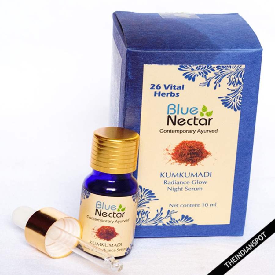 Blue Nectar Kumkumadi Radiance Glow Night Serum - 10 ML