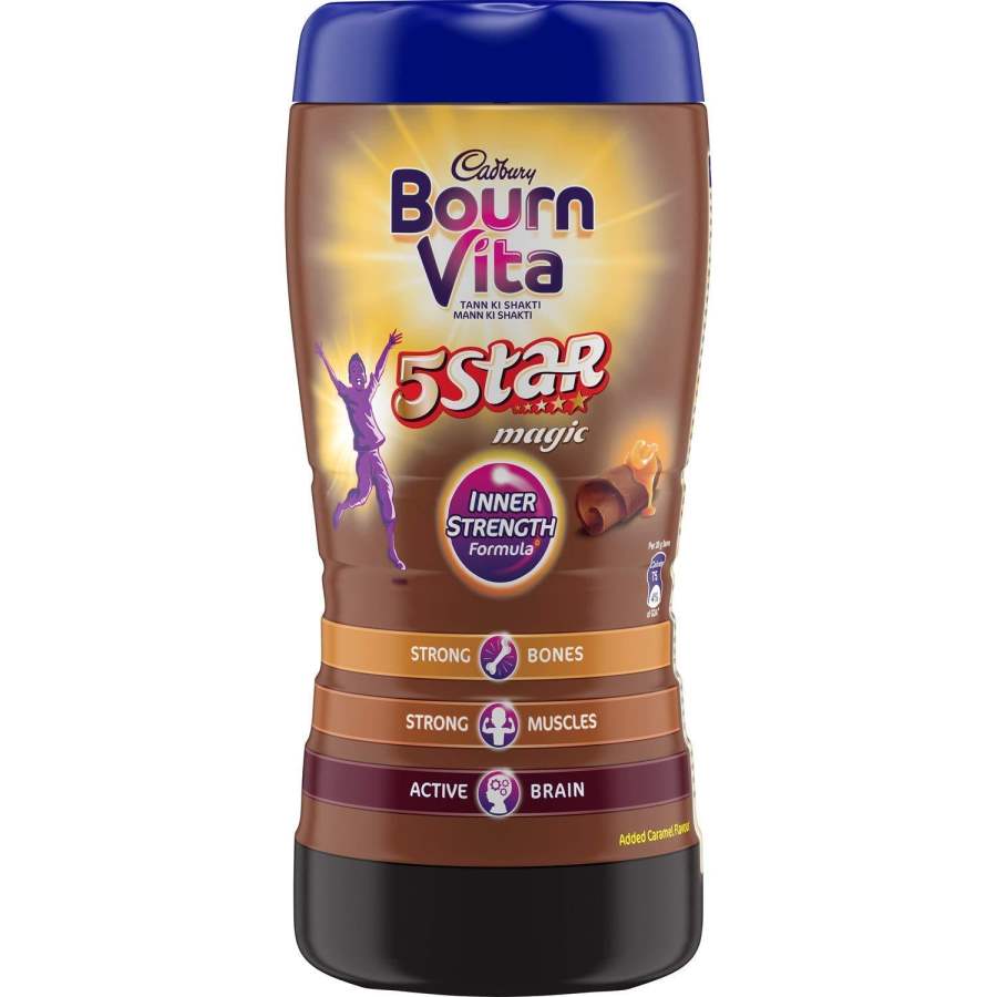 Bournvita 5 Star Magic Health Drink - 500 GM Jar