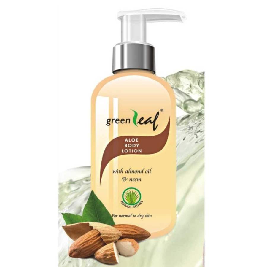 Brihans Green Leaf Aloe Body Lotion - 210 ML