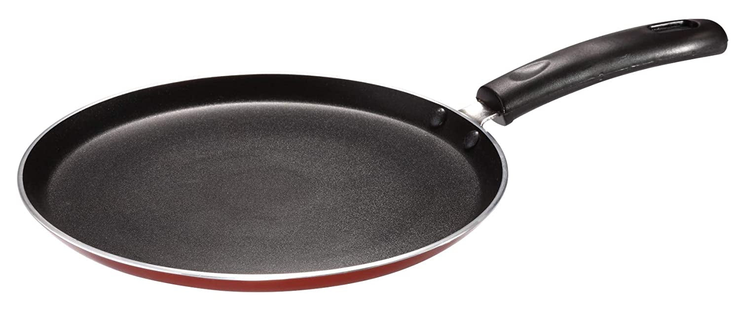 Butterfly Kroma Deluxe Non-Stick Aluminium Omni Tawa Maroon - 25 CM