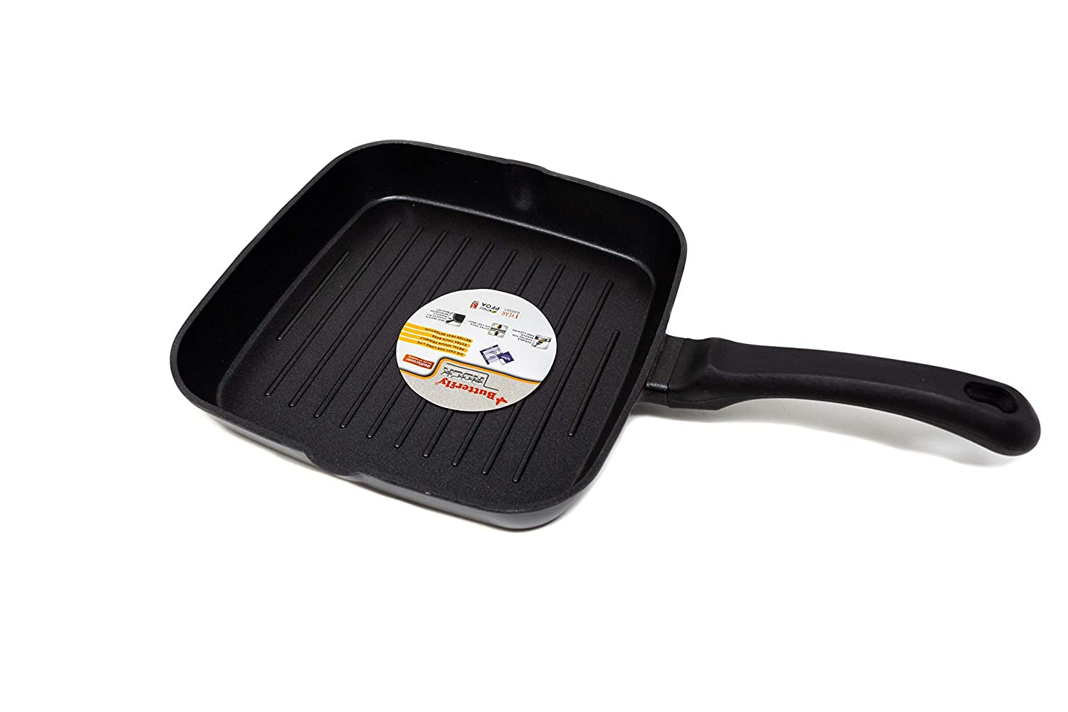 Butterfly Rock Die Cast Grill Pan - 240 MM