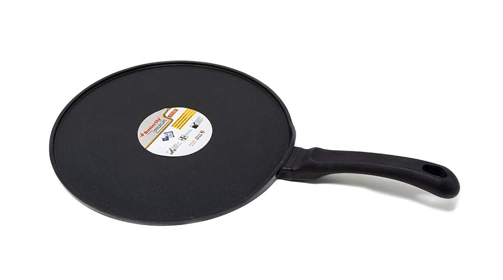 Butterfly Rock Die Cast Flat Tawa Black - 310 MM