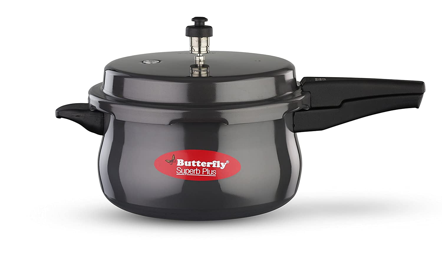 Butterfly Superb Plus Induction Base Hard Anodised Pressure Cooker - 3 L