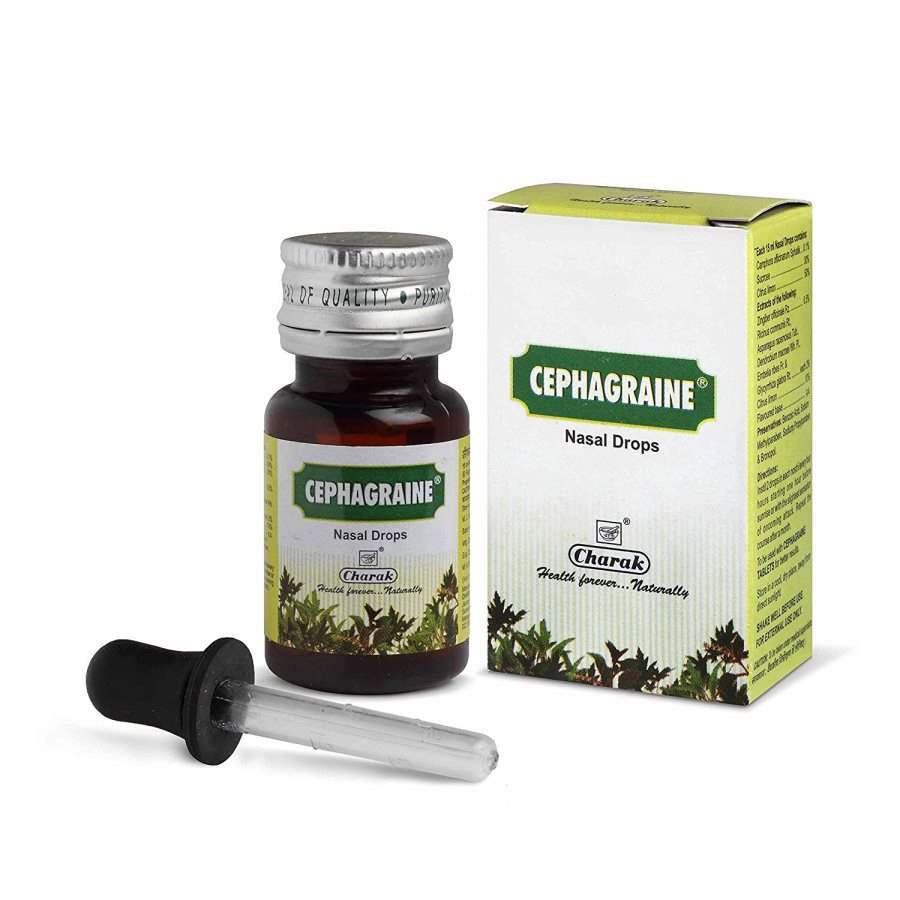 Charak Cephagraine Nasal Drops - 15 ML