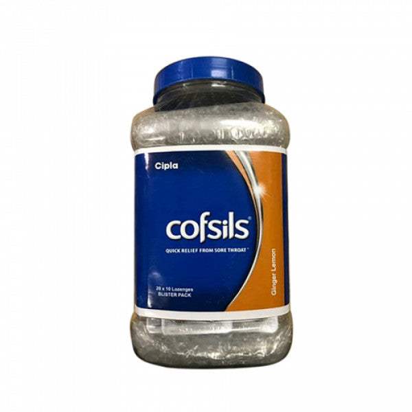 cofsils Ginger Lemon - Blister Pack - 200 Lozenges